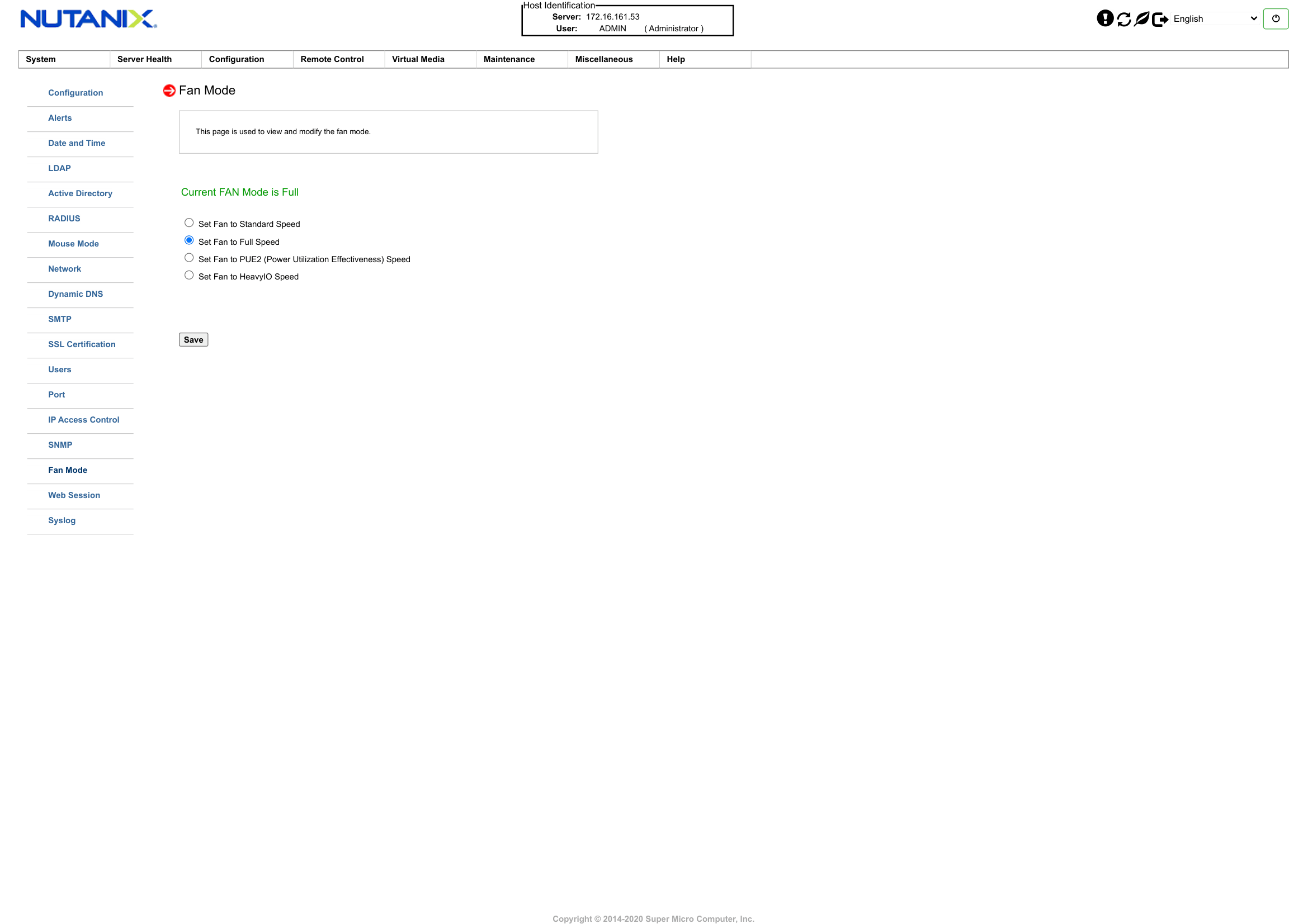 IPMI Page